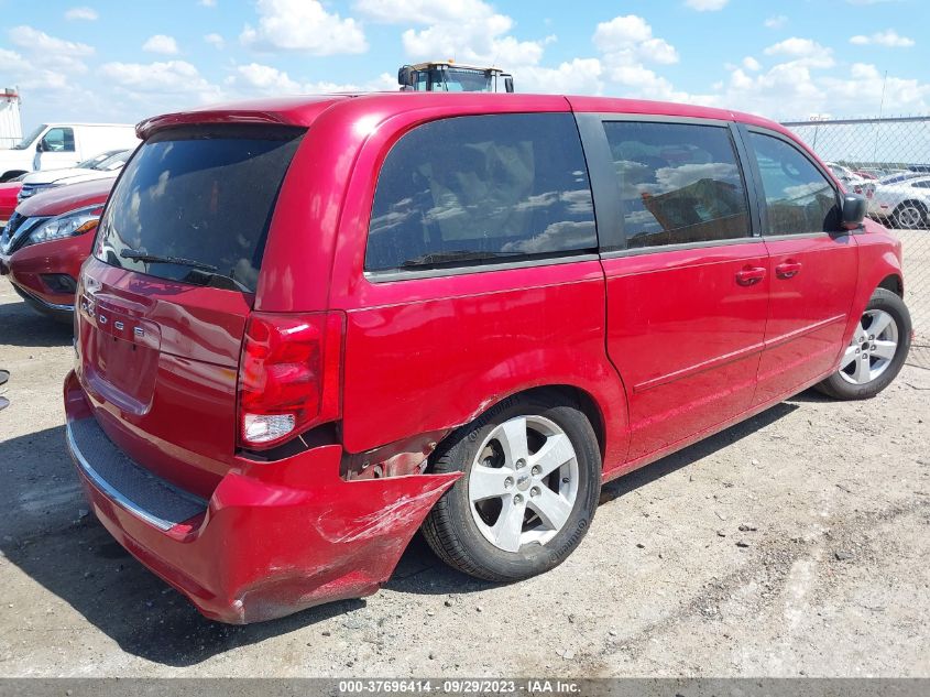2013 DODGE GRAND CARAVAN SE - 2C4RDGBG4DR597535