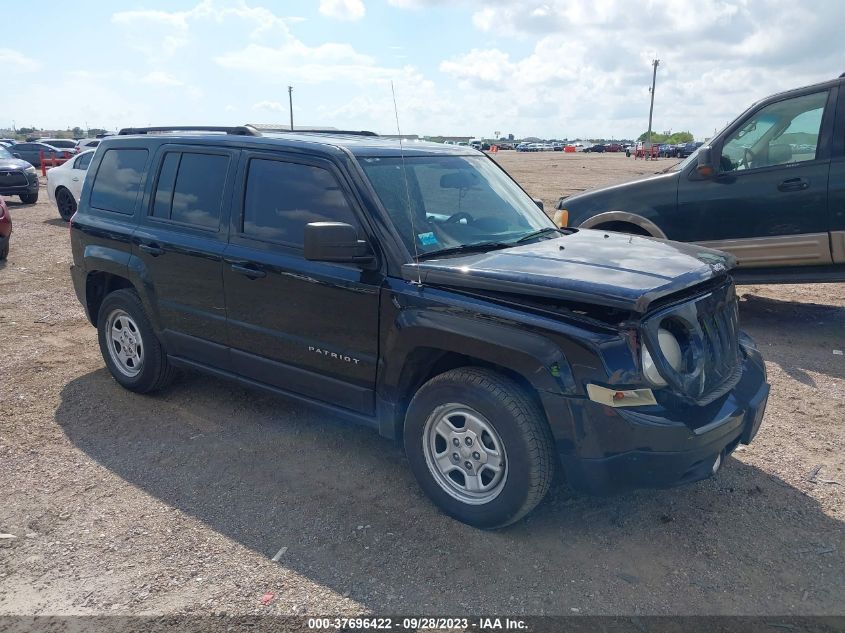 2016 JEEP PATRIOT SPORT - 1C4NJPBB3GD810168