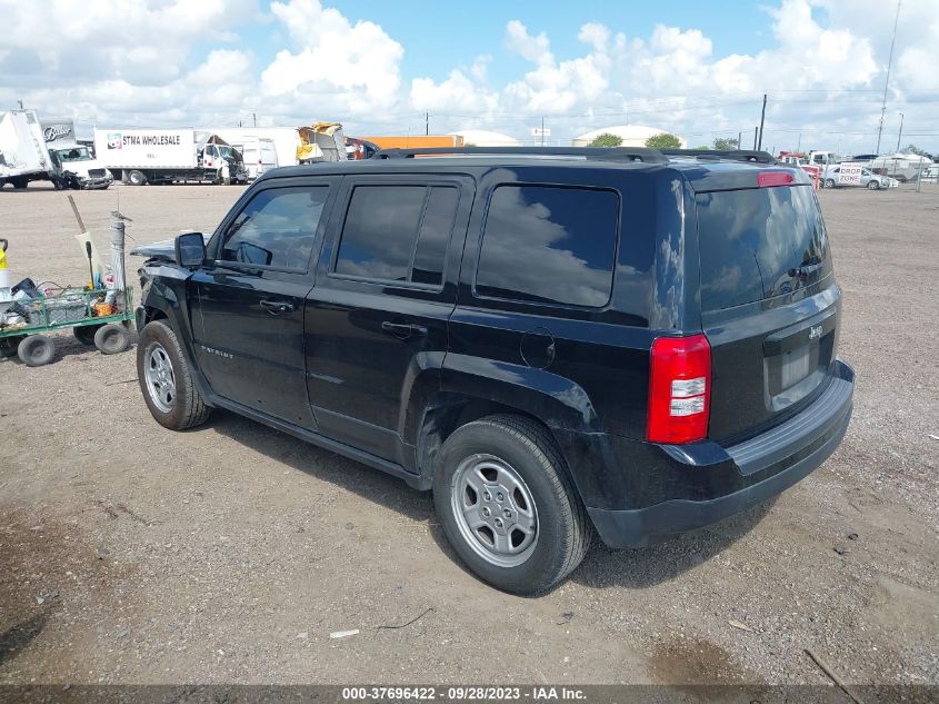 2016 JEEP PATRIOT SPORT - 1C4NJPBB3GD810168