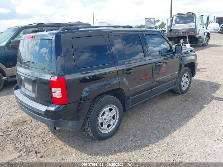 2016 JEEP PATRIOT SPORT - 1C4NJPBB3GD810168
