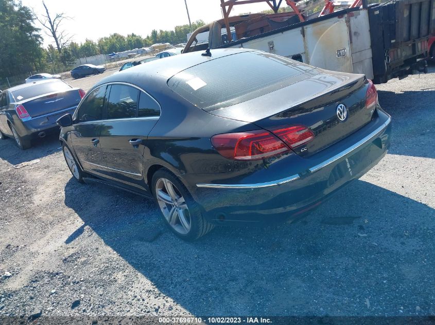 2013 VOLKSWAGEN CC SPORT PLUS - WVWBP7AN3DE527465