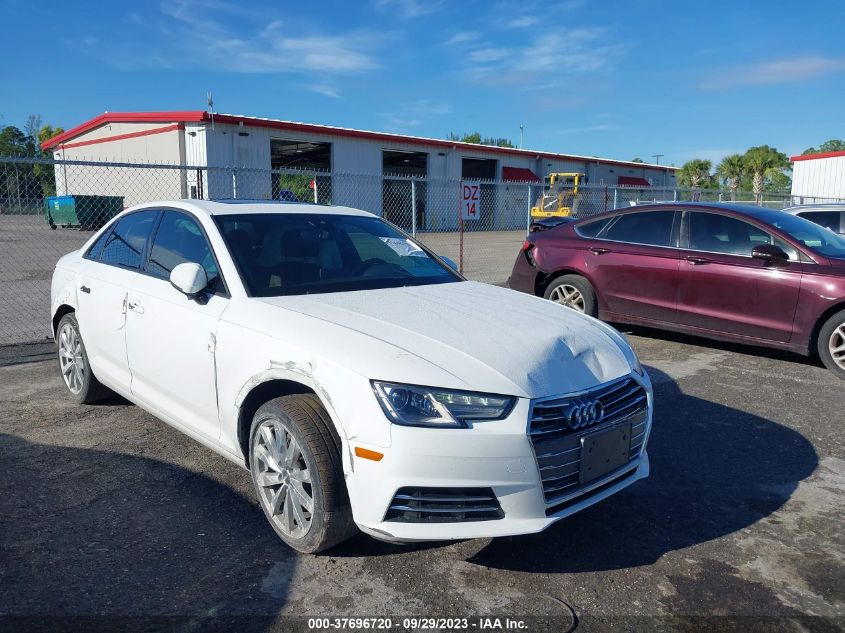 2017 AUDI A4 ULTRA PREMIUM - WAUGMAF4XHN072340