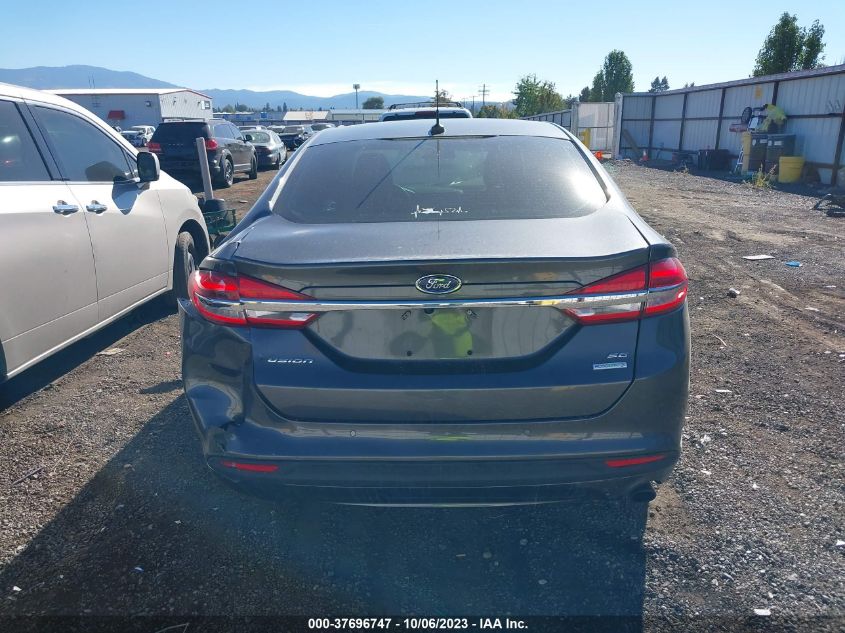 VIN 3FA6P0HD3JR260929 2018 FORD FUSION SE
