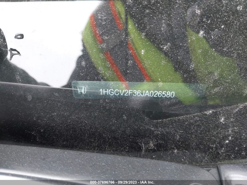 2018 HONDA ACCORD SEDAN SPORT 2.0T - 1HGCV2F36JA026580