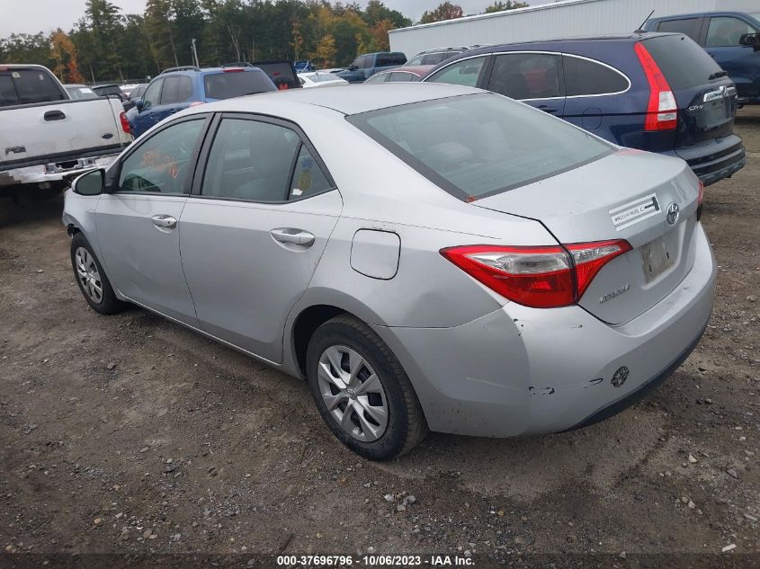 2015 TOYOTA COROLLA L/LE/S/S PLUS/LE PLUS - 2T1BURHE2FC356790