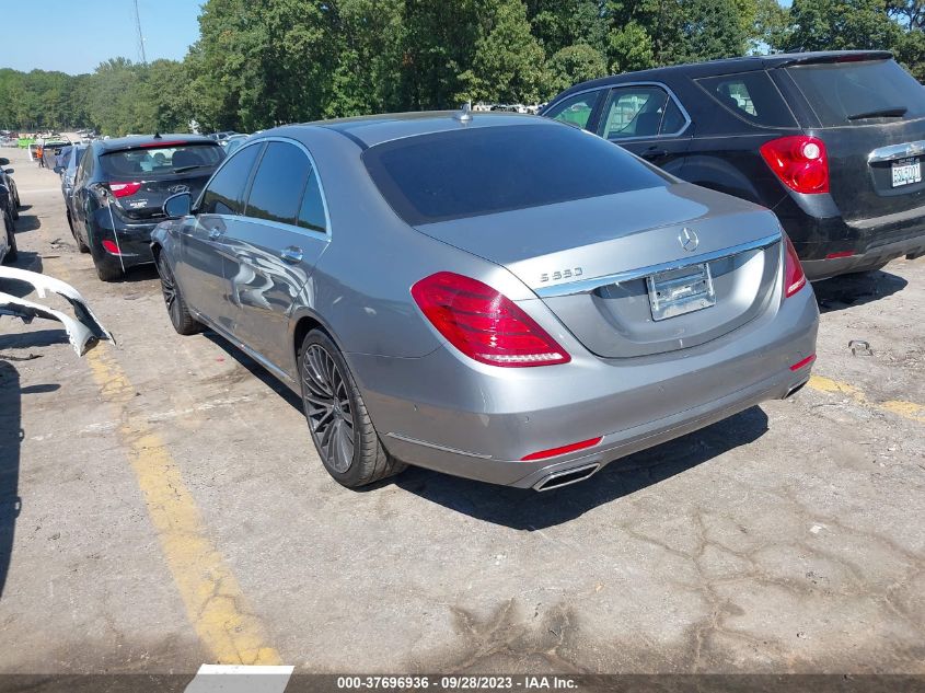 2015 MERCEDES-BENZ S-CLASS S 550 WDDUG8CB5FA095043