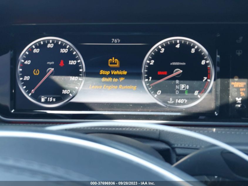 2015 MERCEDES-BENZ S-CLASS S 550 WDDUG8CB5FA095043
