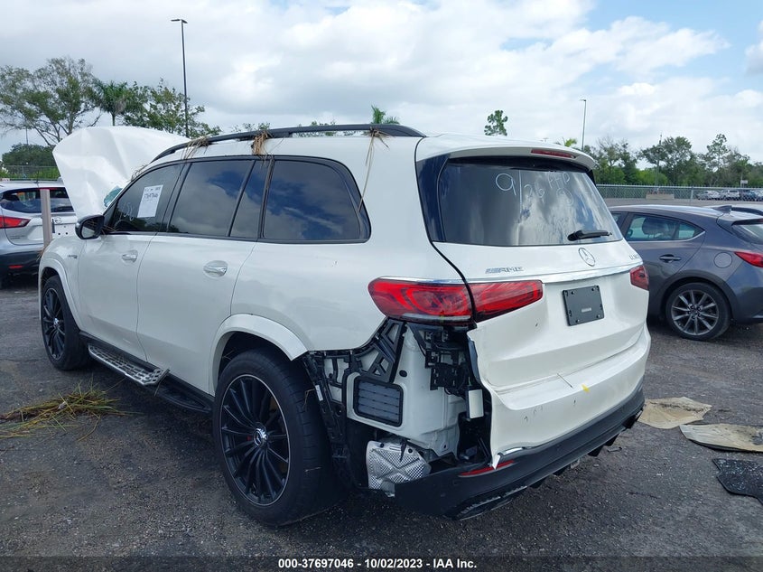 Auction sale of the 2022 Mercedes Benz GLS , vin: 4JGFF8KEXNA791506, lot number: 37697046