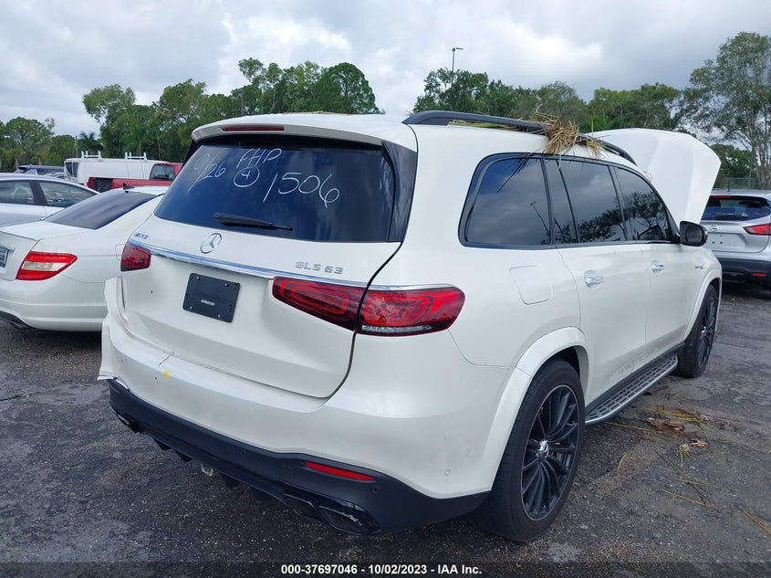 Auction sale of the 2022 Mercedes Benz GLS , vin: 4JGFF8KEXNA791506, lot number: 37697046