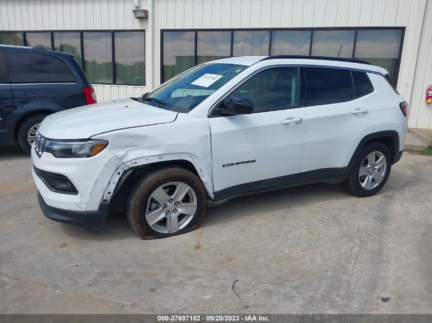 2022 JEEP COMPASS LATITUDE - 3C4NJCBB8NT182592