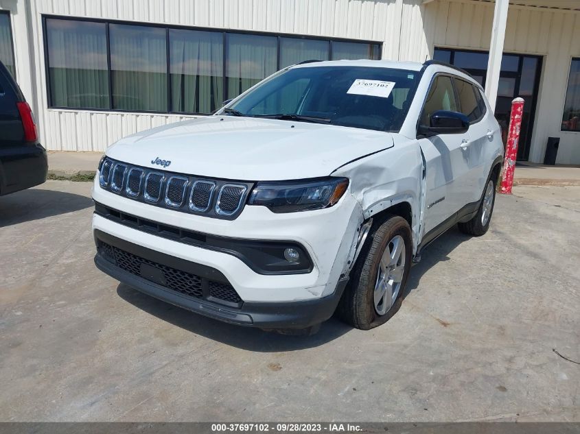 2022 JEEP COMPASS LATITUDE - 3C4NJCBB8NT182592