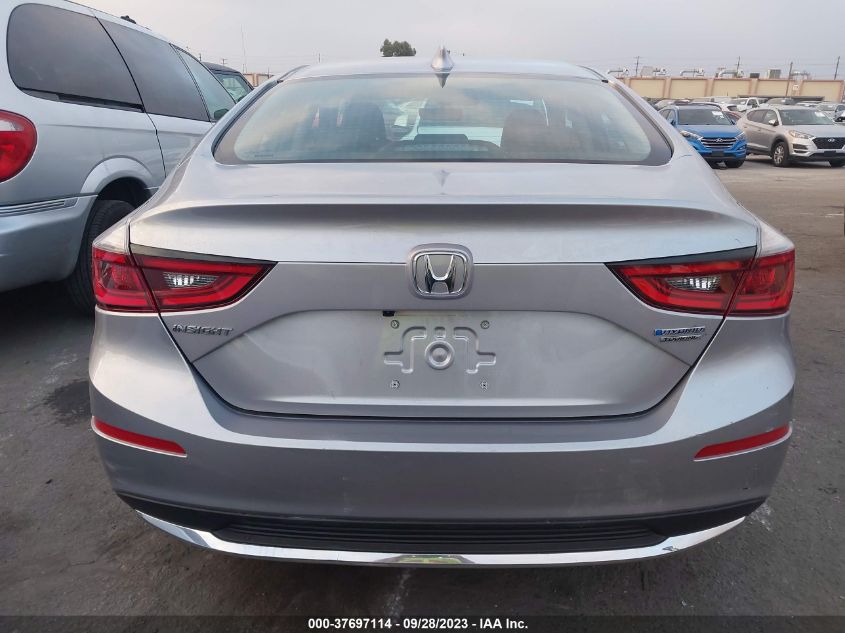 2019 HONDA INSIGHT TOURING - 19XZE4F96KE015831