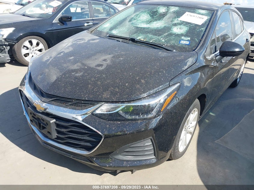 VIN 3G1BE6SM2KS600486 2019 CHEVROLET CRUZE LT