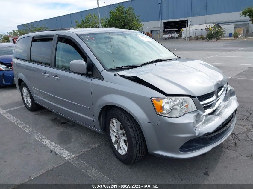 2016 DODGE GRAND CARAVAN SXT - 2C4RDGCG4GR361857