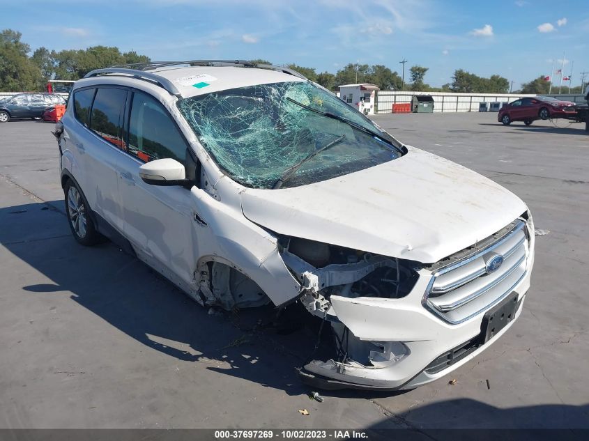 2017 FORD ESCAPE TITANIUM - 1FMCU0JD9HUD75534