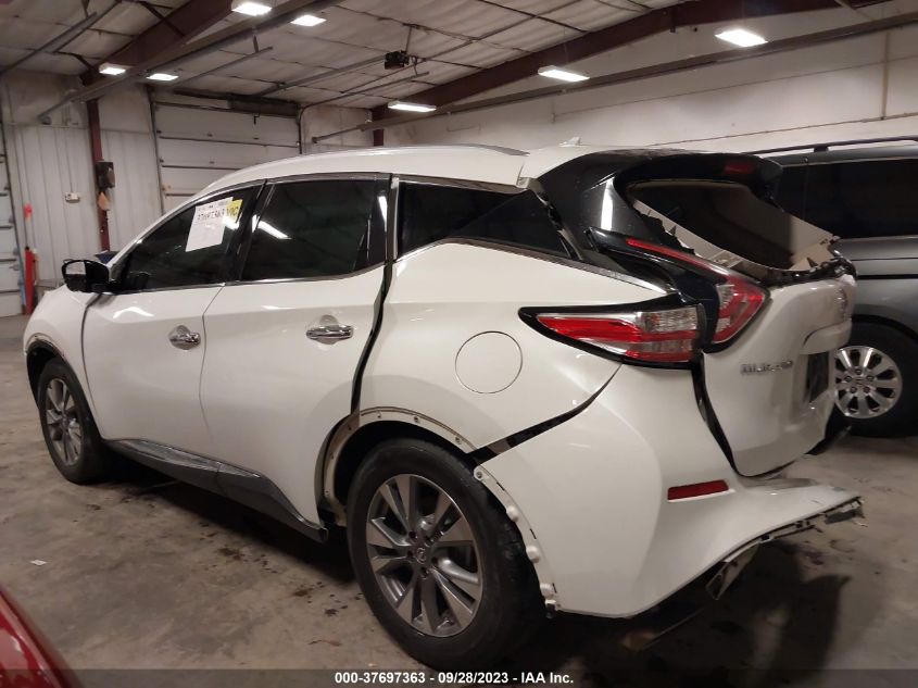 2015 NISSAN MURANO SL - 5N1AZ2MH1FN242826