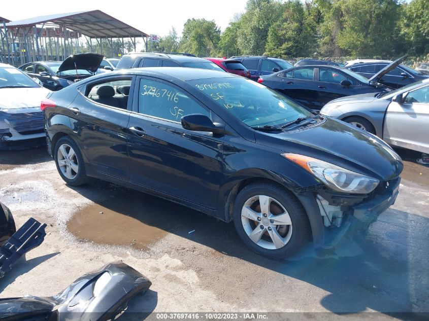 2013 HYUNDAI ELANTRA GLS PZEV - 5NPDH4AE4DH233240