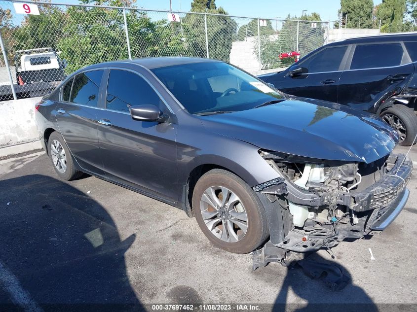2013 HONDA ACCORD LX - 1HGCR2F38DA007280
