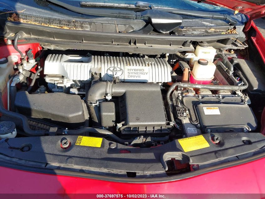 2014 TOYOTA PRIUS FOUR/FIVE/THREE/ONE/TWO - JTDKN3DU2E0369362