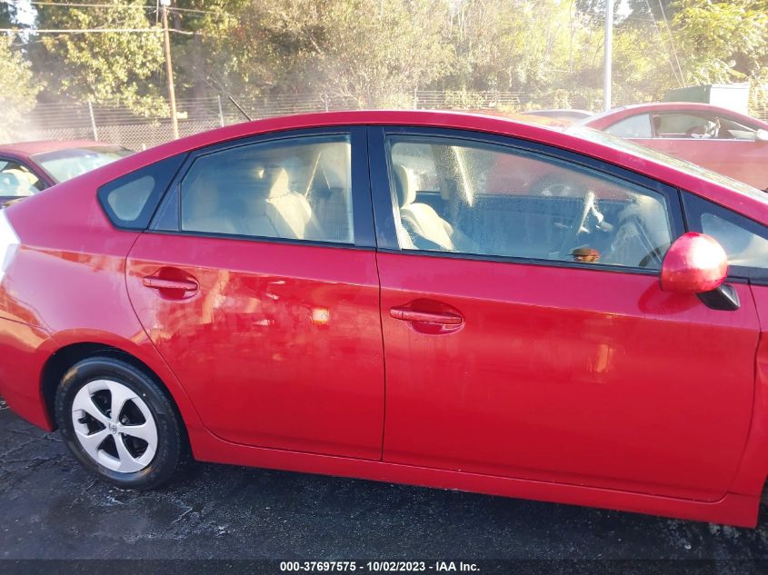 2014 TOYOTA PRIUS FOUR/FIVE/THREE/ONE/TWO - JTDKN3DU2E0369362