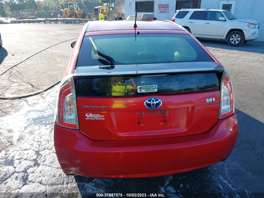 2014 TOYOTA PRIUS FOUR/FIVE/THREE/ONE/TWO - JTDKN3DU2E0369362
