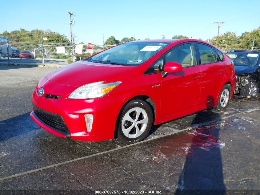 2014 TOYOTA PRIUS FOUR/FIVE/THREE/ONE/TWO - JTDKN3DU2E0369362
