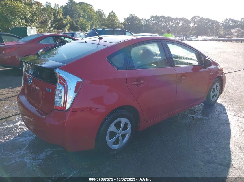 2014 TOYOTA PRIUS FOUR/FIVE/THREE/ONE/TWO - JTDKN3DU2E0369362