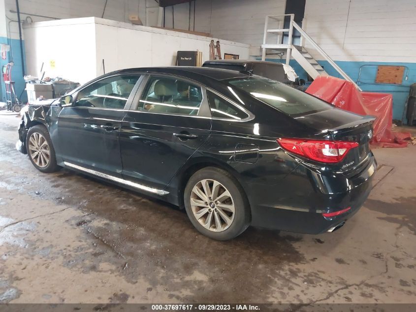 2016 HYUNDAI SONATA 2.4L - 5NPE34AFAGH274421