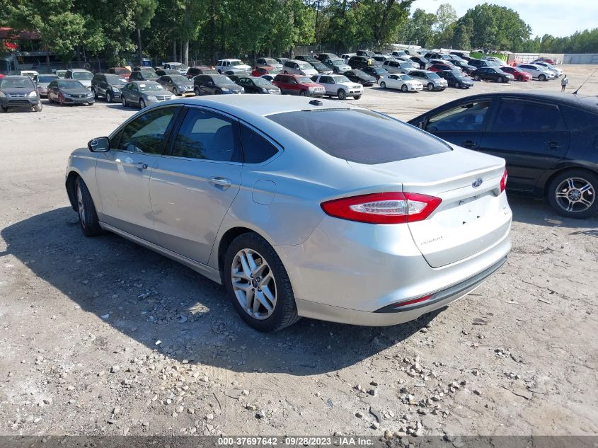 2013 FORD FUSION SE - 3FA6P0HR3DR257495