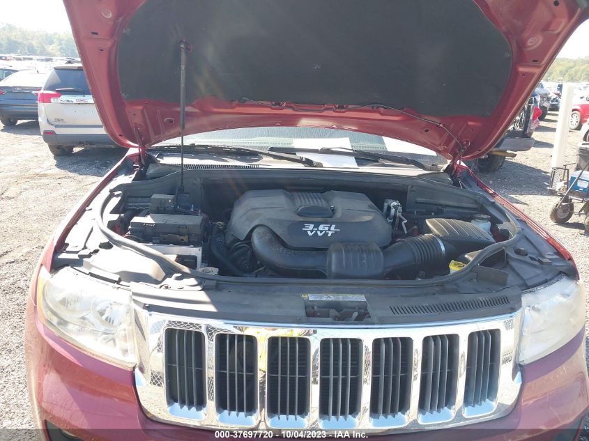 2013 JEEP GRAND CHEROKEE LAREDO - 1C4RJFAG9DC507602