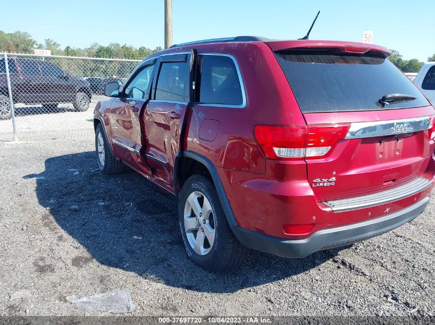 2013 JEEP GRAND CHEROKEE LAREDO - 1C4RJFAG9DC507602