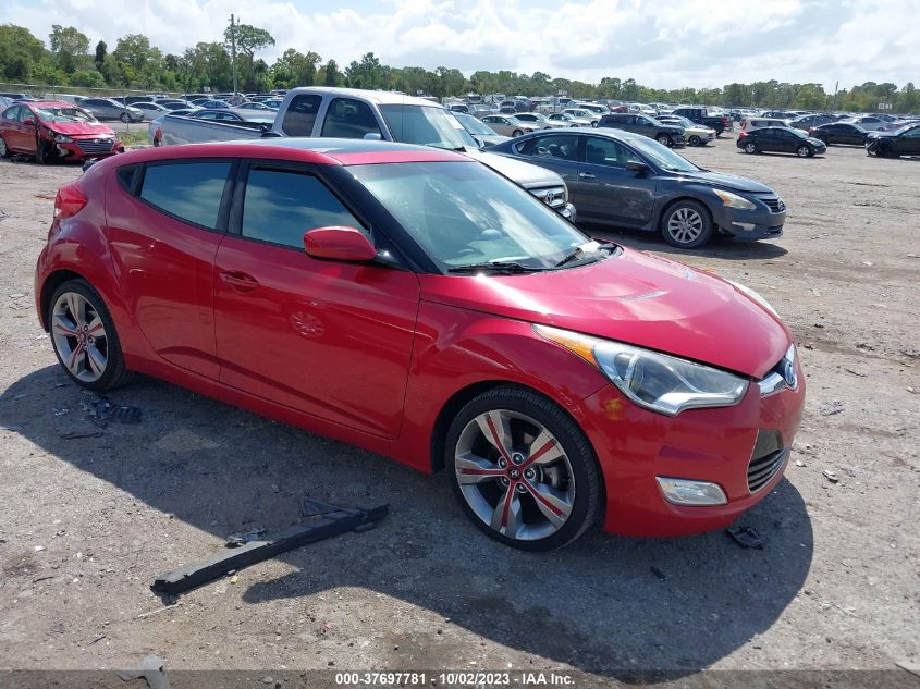 2013 HYUNDAI VELOSTER - KMHTC6AD0DU168689