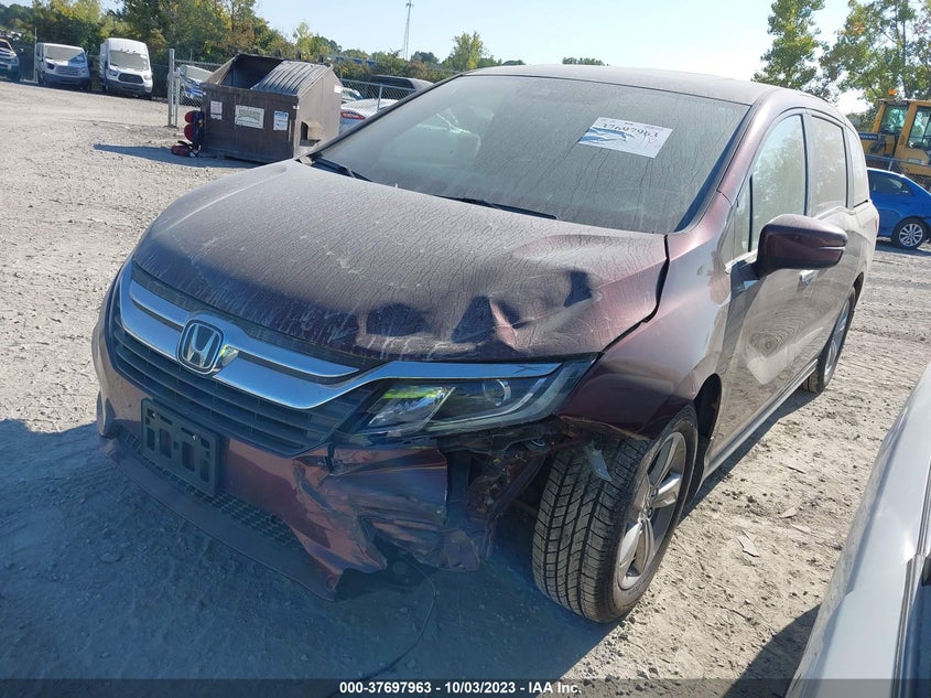 VIN 5FNRL6H75KB086140 2019 HONDA ODYSSEY EX-L