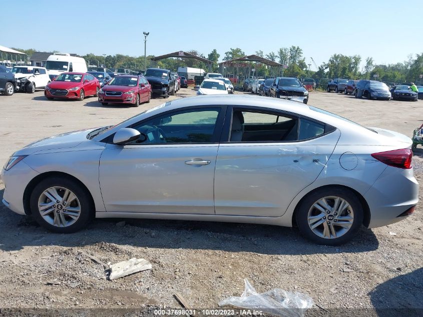 2019 HYUNDAI ELANTRA SEL - KMHD84LF6KU823444