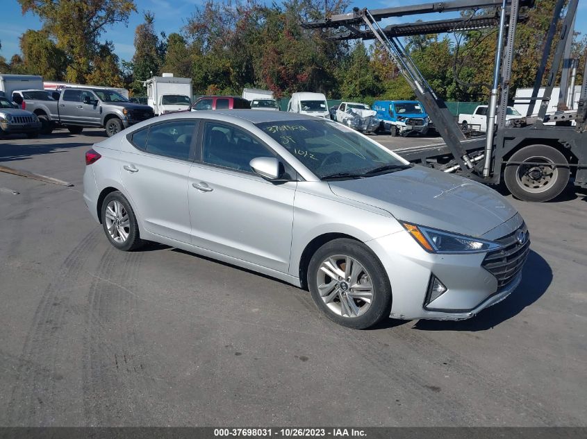 2019 HYUNDAI ELANTRA SEL - KMHD84LF6KU823444