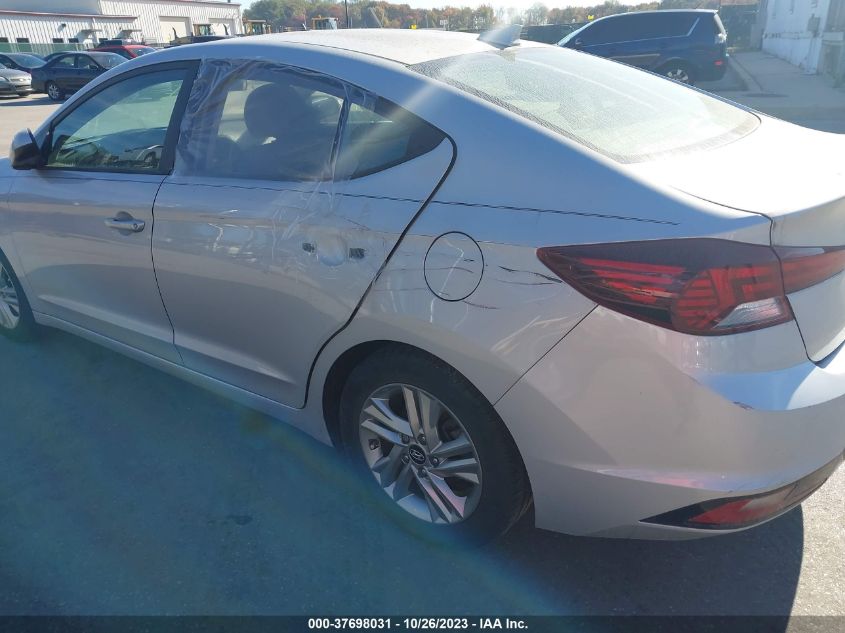 2019 HYUNDAI ELANTRA SEL - KMHD84LF6KU823444