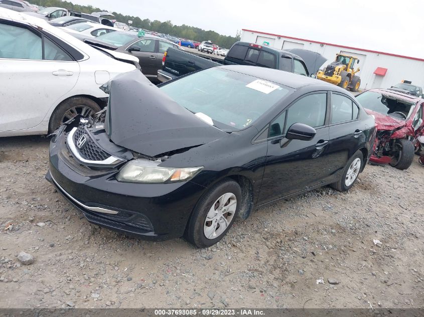 2014 HONDA CIVIC SEDAN LX - 2HGFB2F57EH524608
