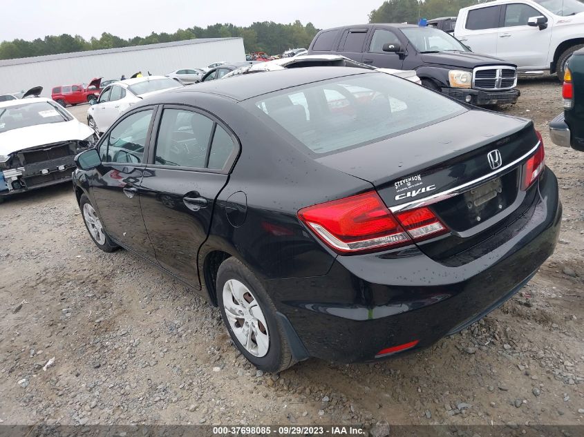 2014 HONDA CIVIC SEDAN LX - 2HGFB2F57EH524608