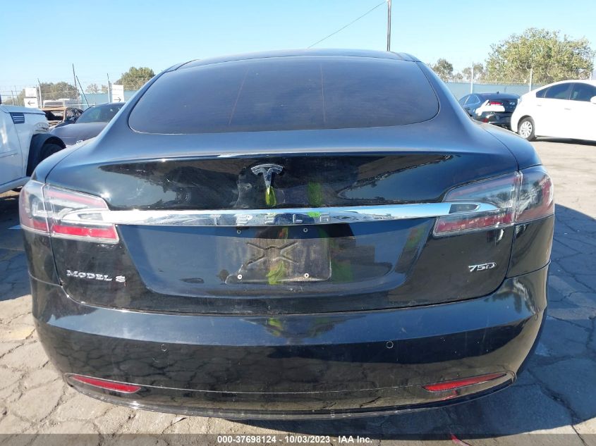 2016 TESLA MODEL S 75D - 5YJSA1E26GF140295