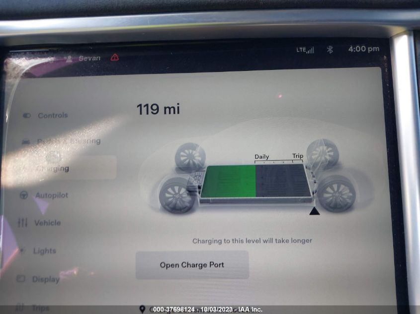 2016 TESLA MODEL S 75D - 5YJSA1E26GF140295