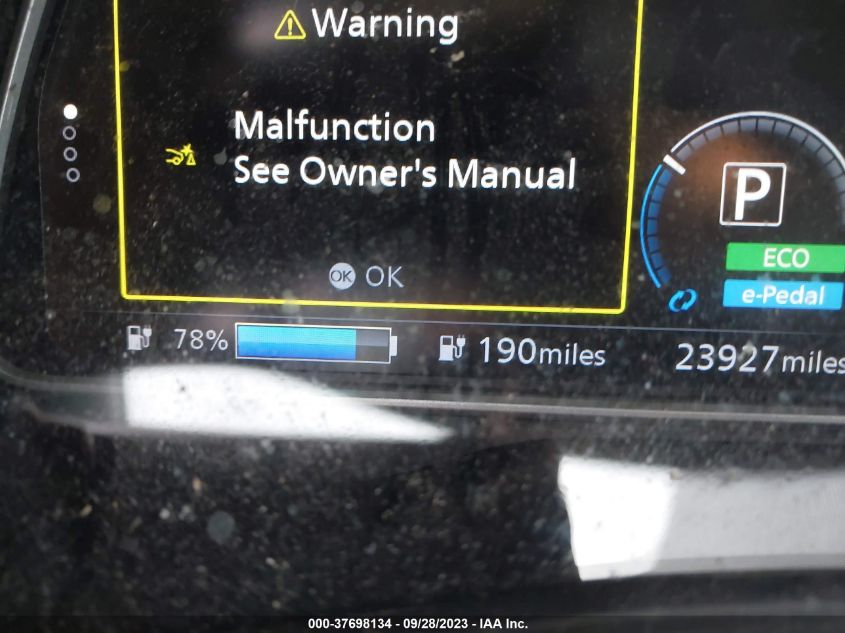 2022 NISSAN LEAF SL PLUS - 1N4BZ1DV5NC554401