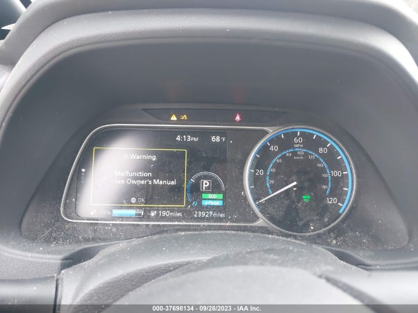 2022 NISSAN LEAF SL PLUS - 1N4BZ1DV5NC554401