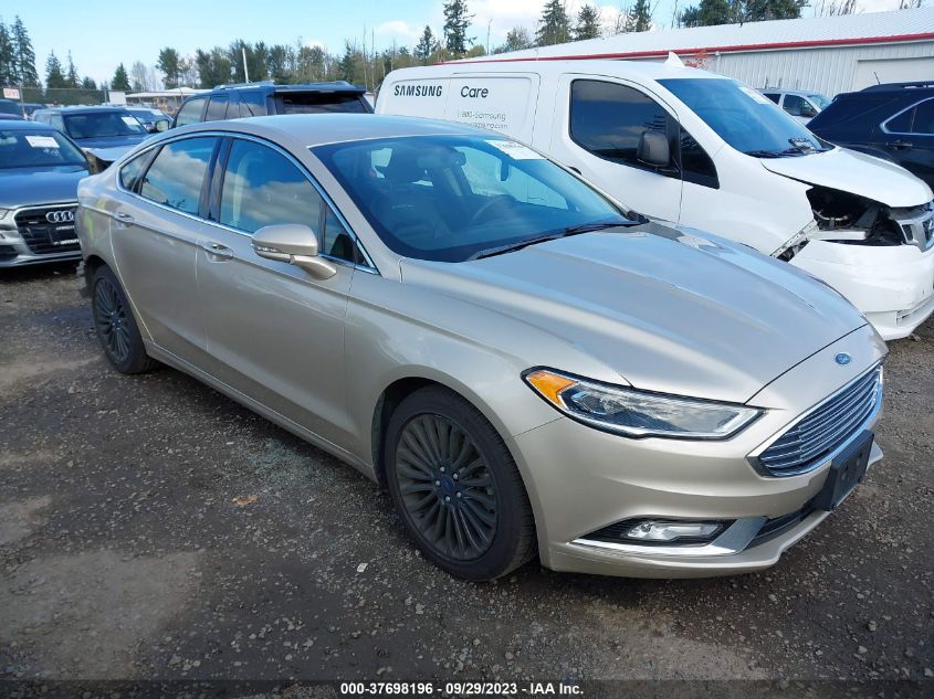 2017 FORD FUSION SE - 3FA6P0H99HR120163