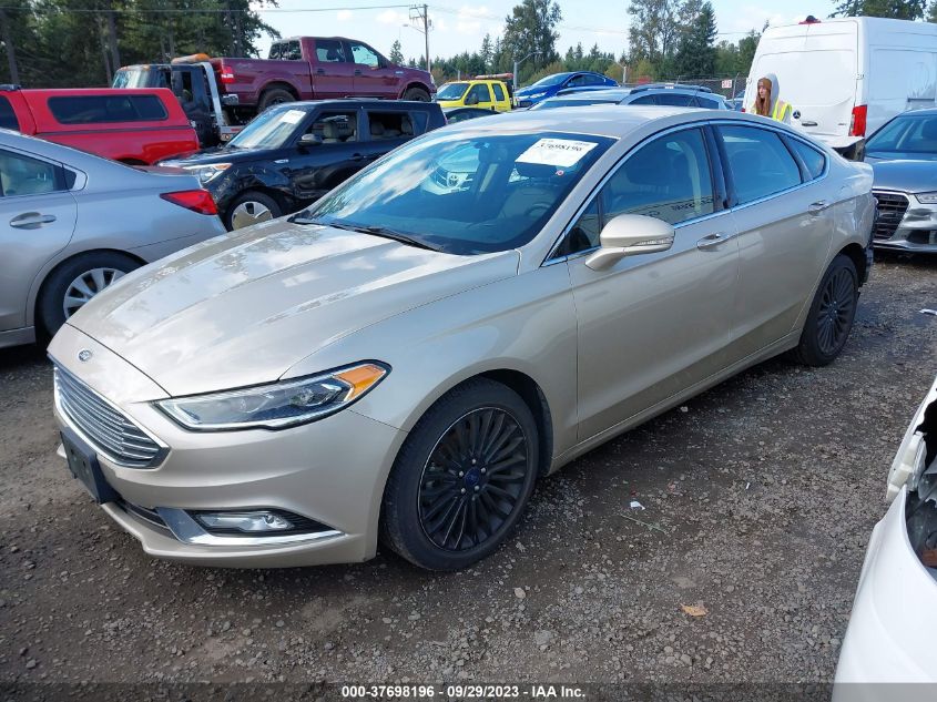 2017 FORD FUSION SE - 3FA6P0H99HR120163