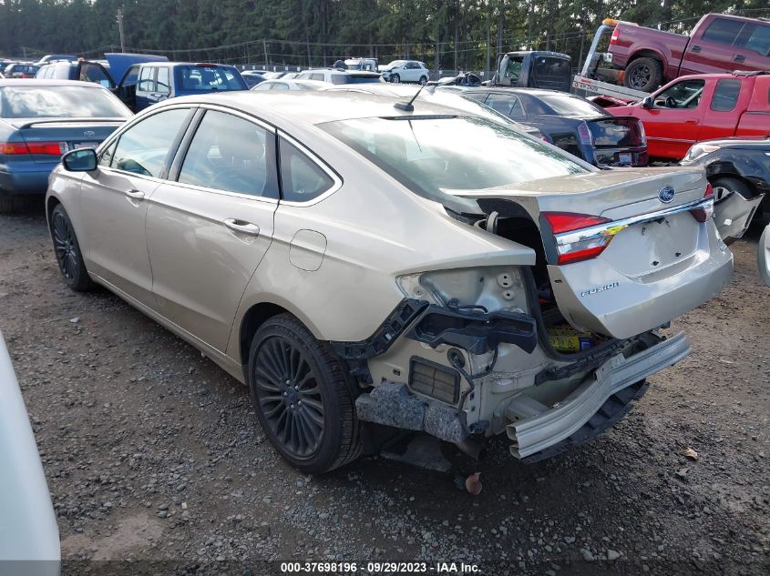 2017 FORD FUSION SE - 3FA6P0H99HR120163