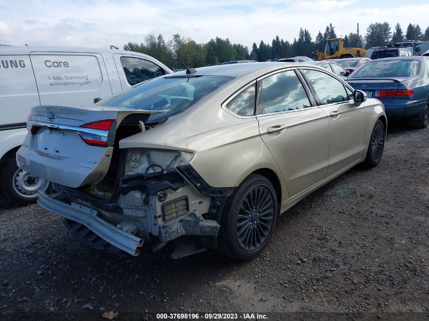 2017 FORD FUSION SE - 3FA6P0H99HR120163