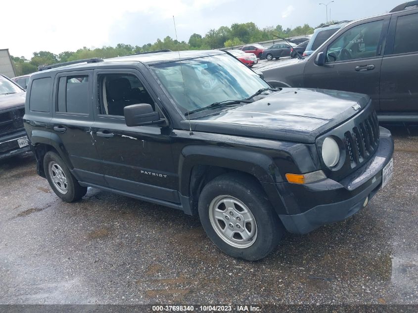 2014 JEEP PATRIOT SPORT - 1C4NJPBA8ED721801