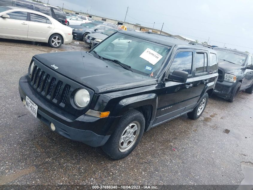 2014 JEEP PATRIOT SPORT - 1C4NJPBA8ED721801