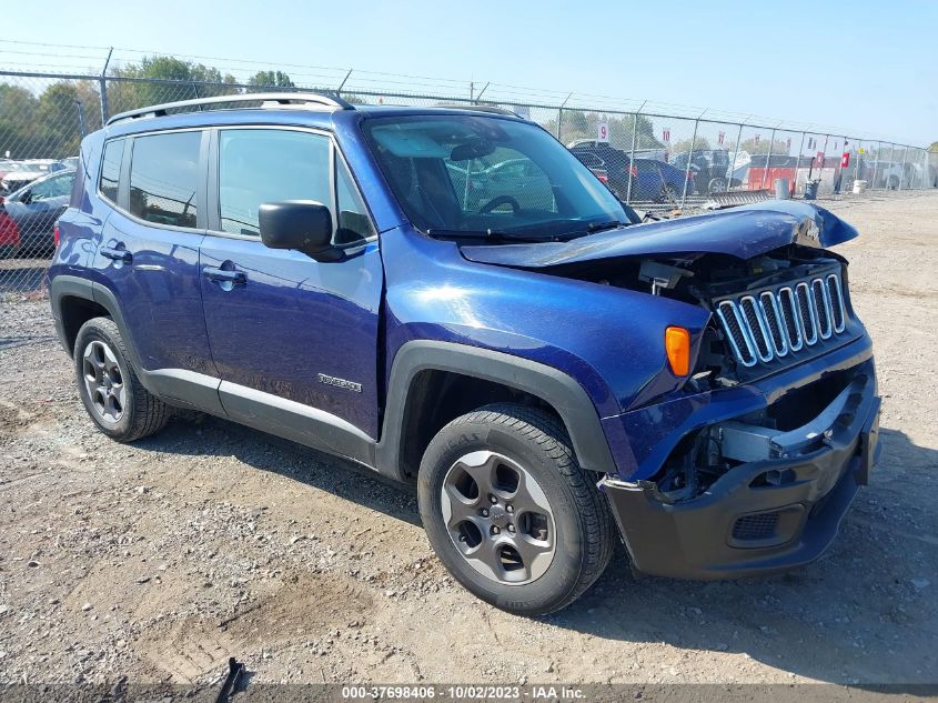 2016 JEEP RENEGADE SPORT - ZACCJBAT7GPD64953