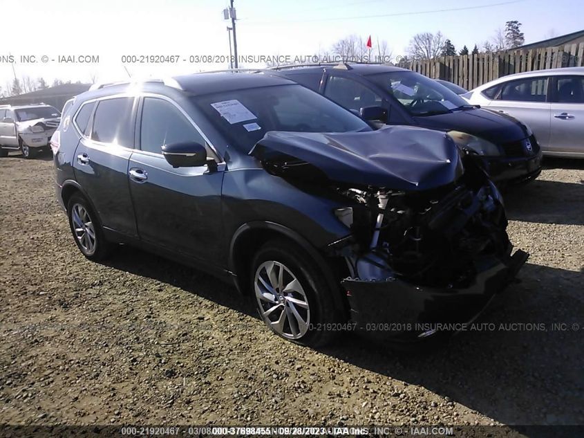 2015 NISSAN ROGUE SL 5N1AT2MVXFC921464